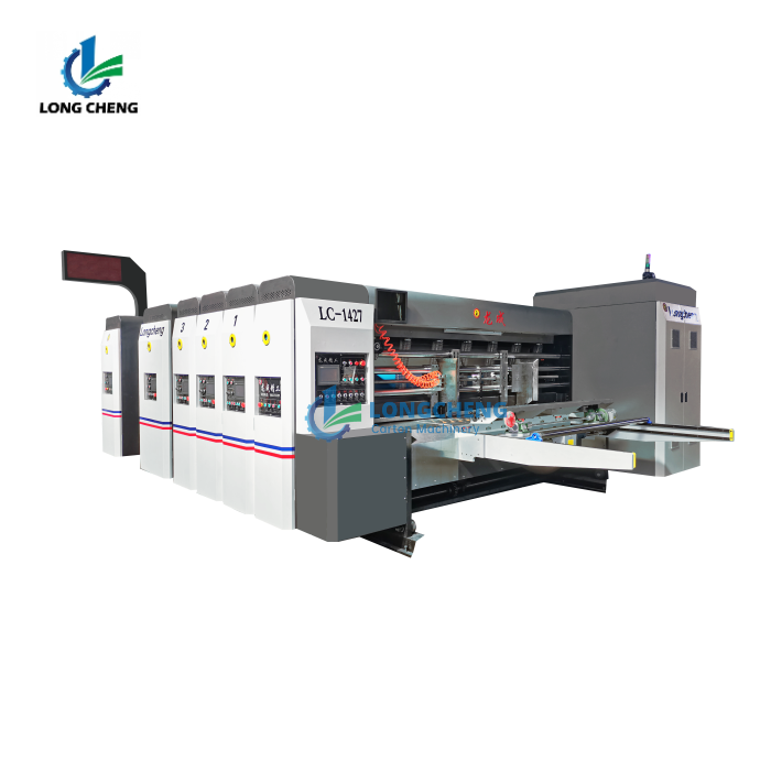 Medium high speed carton printing machine